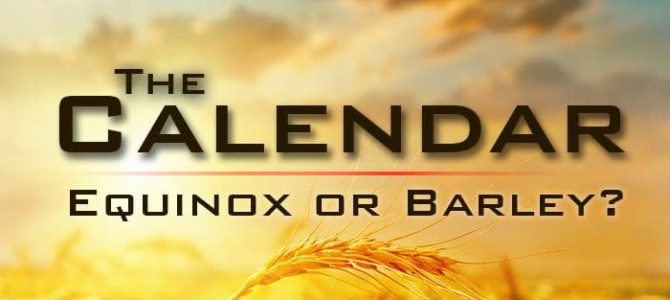 The Barley Controversy and the Biblical Year