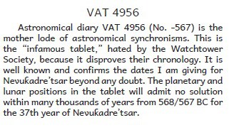 VAT 4956 Nebuchadnezzar Reign